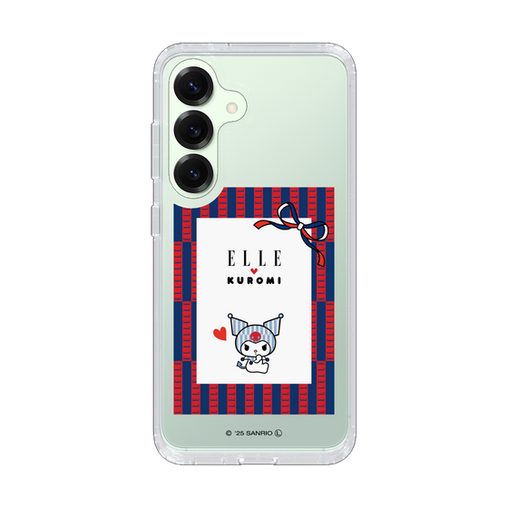 スリムプロテクションケース［ ELLE×マイメロディ＆クロミ - トリコロールカラーグラフィック6 ］