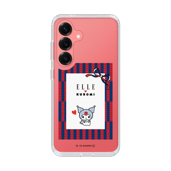 スリムプロテクションケース［ ELLE×マイメロディ＆クロミ - トリコロールカラーグラフィック6 ］