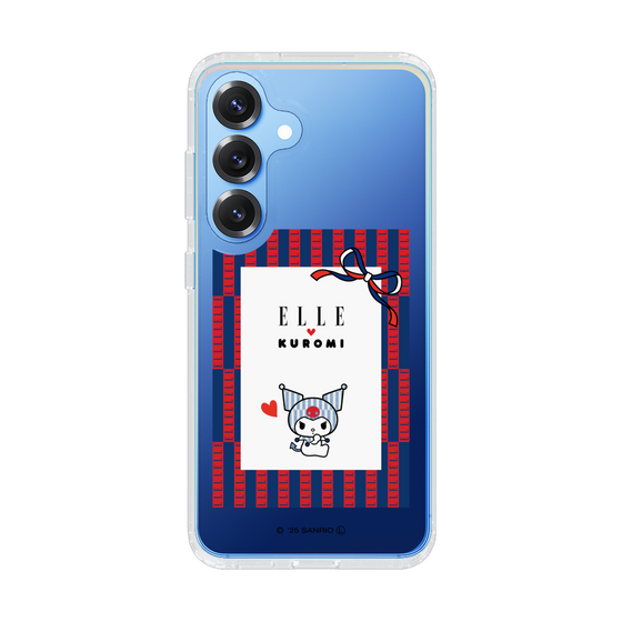 スリムプロテクションケース［ ELLE×マイメロディ＆クロミ - トリコロールカラーグラフィック6 ］
