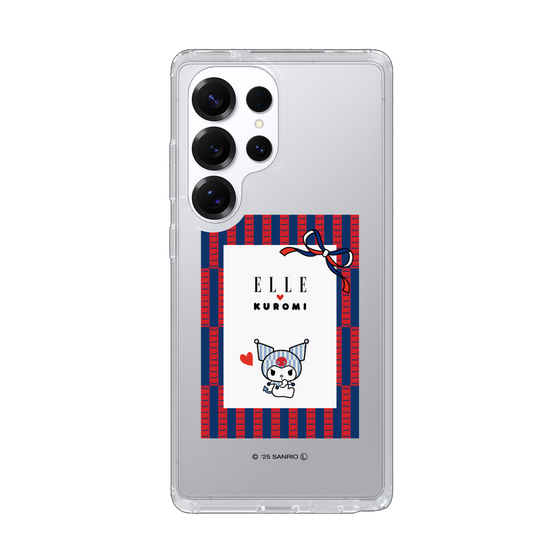 スリムプロテクションケース［ ELLE×マイメロディ＆クロミ - トリコロールカラーグラフィック6 ］