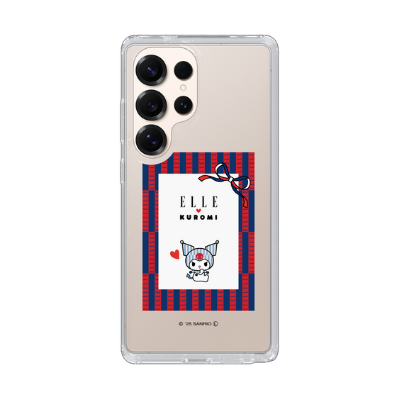 スリムプロテクションケース［ ELLE×マイメロディ＆クロミ - トリコロールカラーグラフィック6 ］