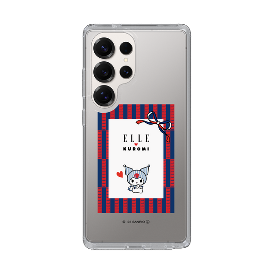 スリムプロテクションケース［ ELLE×マイメロディ＆クロミ - トリコロールカラーグラフィック6 ］