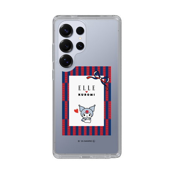 スリムプロテクションケース［ ELLE×マイメロディ＆クロミ - トリコロールカラーグラフィック6 ］