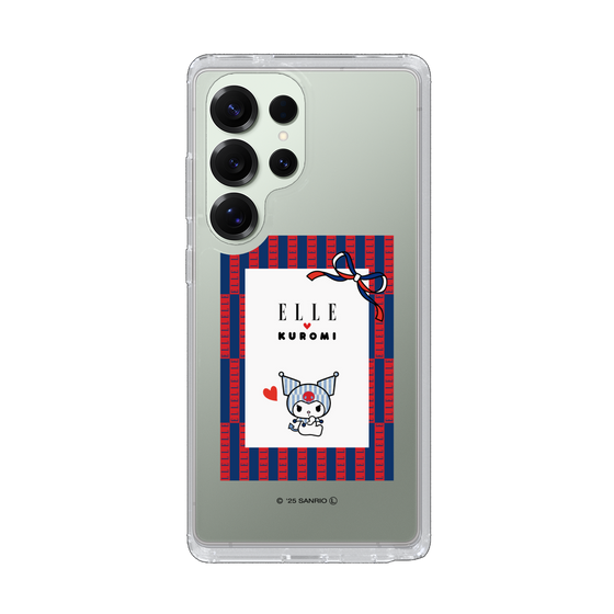 スリムプロテクションケース［ ELLE×マイメロディ＆クロミ - トリコロールカラーグラフィック6 ］