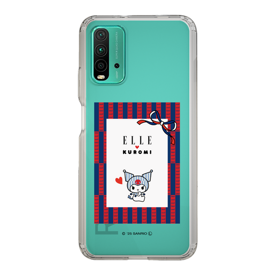 スリムプロテクションケース［ ELLE×マイメロディ＆クロミ - トリコロールカラーグラフィック6 ］