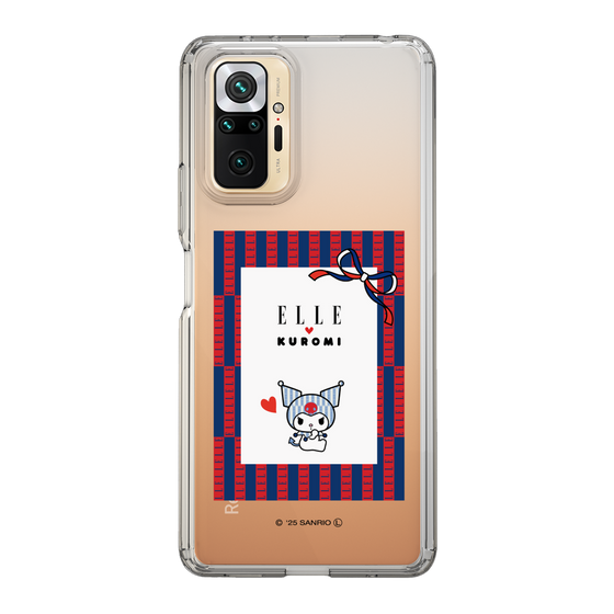 スリムプロテクションケース［ ELLE×マイメロディ＆クロミ - トリコロールカラーグラフィック6 ］