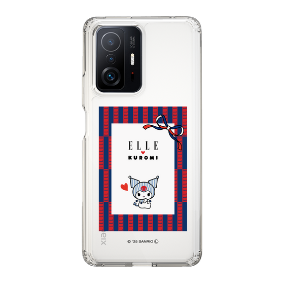 スリムプロテクションケース［ ELLE×マイメロディ＆クロミ - トリコロールカラーグラフィック6 ］