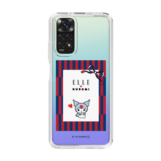 スリムプロテクションケース［ ELLE×マイメロディ＆クロミ - トリコロールカラーグラフィック6 ］