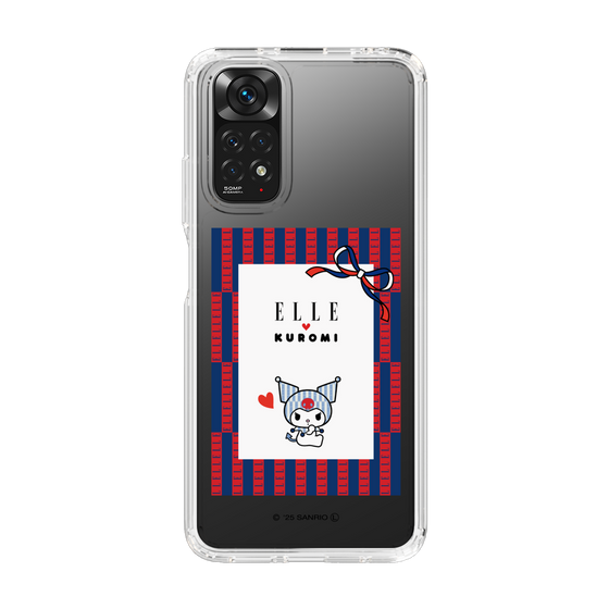 スリムプロテクションケース［ ELLE×マイメロディ＆クロミ - トリコロールカラーグラフィック6 ］