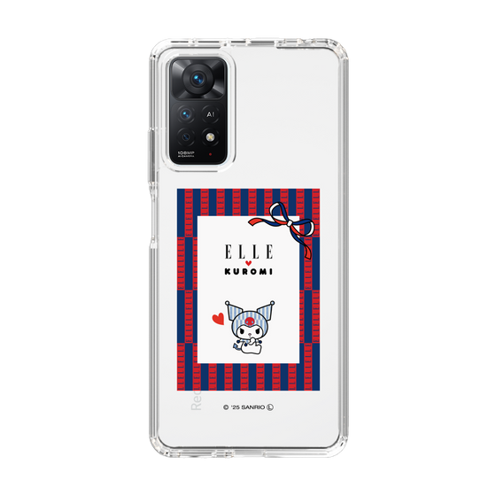 スリムプロテクションケース［ ELLE×マイメロディ＆クロミ - トリコロールカラーグラフィック6 ］