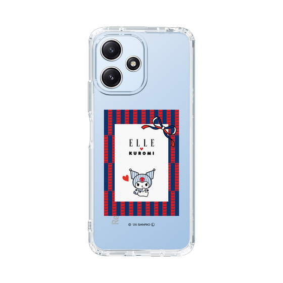 スリムプロテクションケース［ ELLE×マイメロディ＆クロミ - トリコロールカラーグラフィック6 ］
