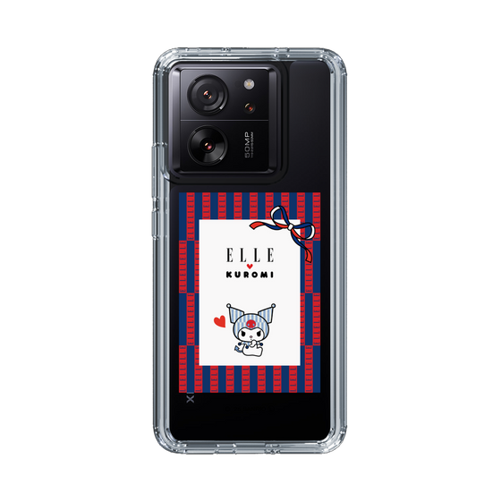 スリムプロテクションケース［ ELLE×マイメロディ＆クロミ - トリコロールカラーグラフィック6 ］