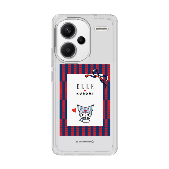 スリムプロテクションケース［ ELLE×マイメロディ＆クロミ - トリコロールカラーグラフィック6 ］