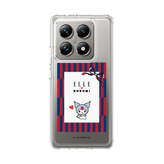 スリムプロテクションケース［ ELLE×マイメロディ＆クロミ - トリコロールカラーグラフィック6 ］