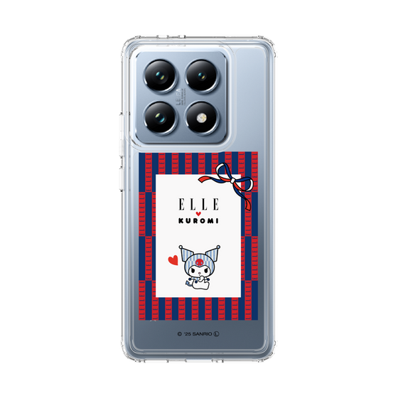 スリムプロテクションケース［ ELLE×マイメロディ＆クロミ - トリコロールカラーグラフィック6 ］