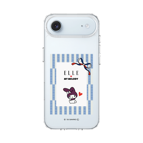 スリムプロテクションケース［ ELLE×マイメロディ＆クロミ - トリコロールカラーグラフィック7 ］