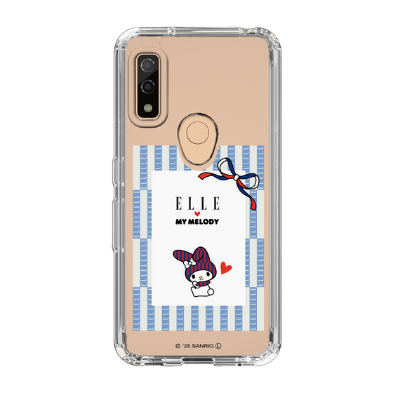 スリムプロテクションケース［ ELLE×マイメロディ＆クロミ - トリコロールカラーグラフィック7 ］