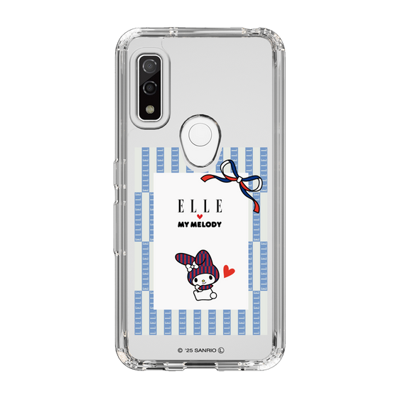 スリムプロテクションケース［ ELLE×マイメロディ＆クロミ - トリコロールカラーグラフィック7 ］