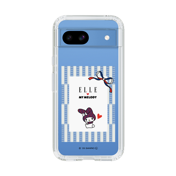 スリムプロテクションケース［ ELLE×マイメロディ＆クロミ - トリコロールカラーグラフィック7 ］