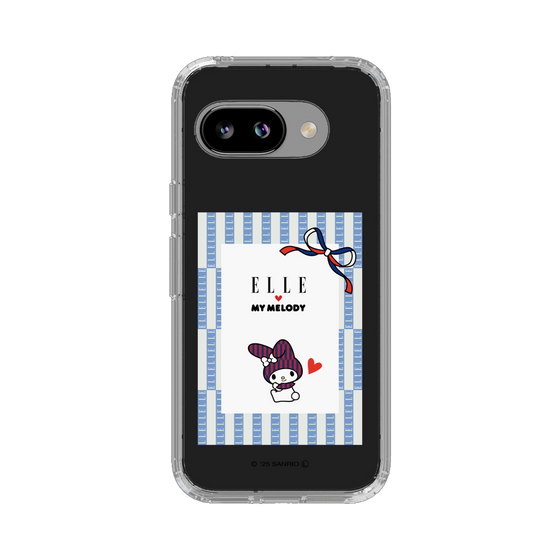 スリムプロテクションケース［ ELLE×マイメロディ＆クロミ - トリコロールカラーグラフィック7 ］