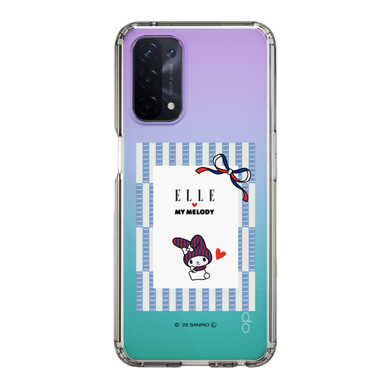 スリムプロテクションケース［ ELLE×マイメロディ＆クロミ - トリコロールカラーグラフィック7 ］