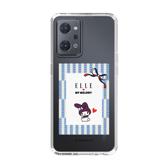 スリムプロテクションケース［ ELLE×マイメロディ＆クロミ - トリコロールカラーグラフィック7 ］