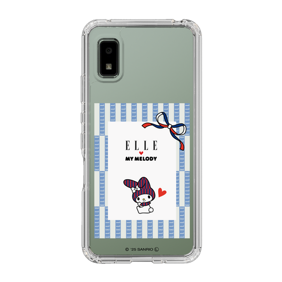 スリムプロテクションケース［ ELLE×マイメロディ＆クロミ - トリコロールカラーグラフィック7 ］