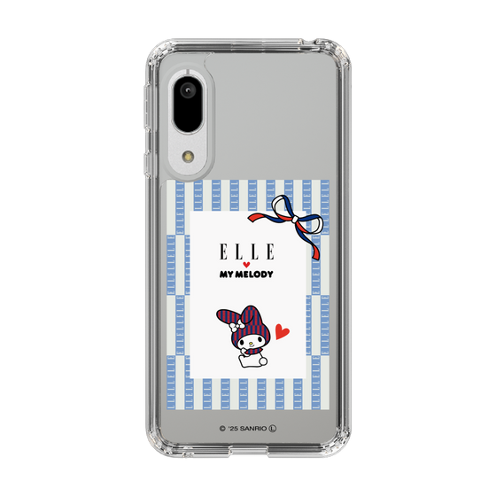 スリムプロテクションケース［ ELLE×マイメロディ＆クロミ - トリコロールカラーグラフィック7 ］