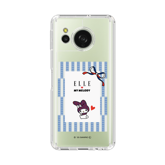 スリムプロテクションケース［ ELLE×マイメロディ＆クロミ - トリコロールカラーグラフィック7 ］