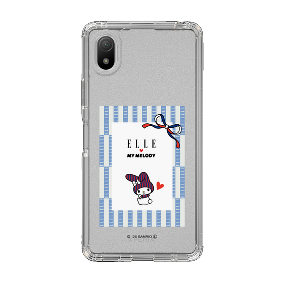 スリムプロテクションケース［ ELLE×マイメロディ＆クロミ - トリコロールカラーグラフィック7 ］