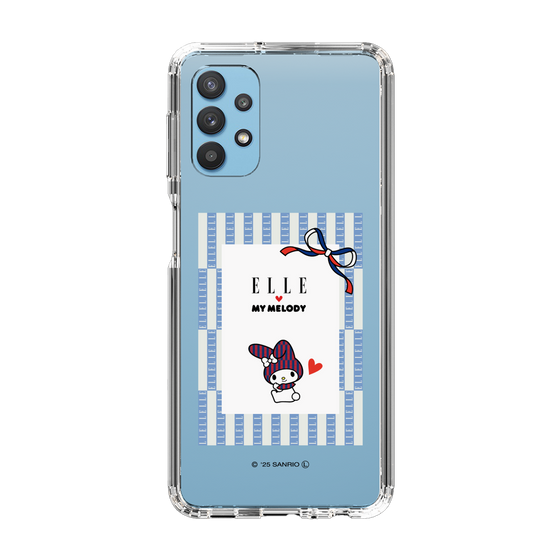 スリムプロテクションケース［ ELLE×マイメロディ＆クロミ - トリコロールカラーグラフィック7 ］