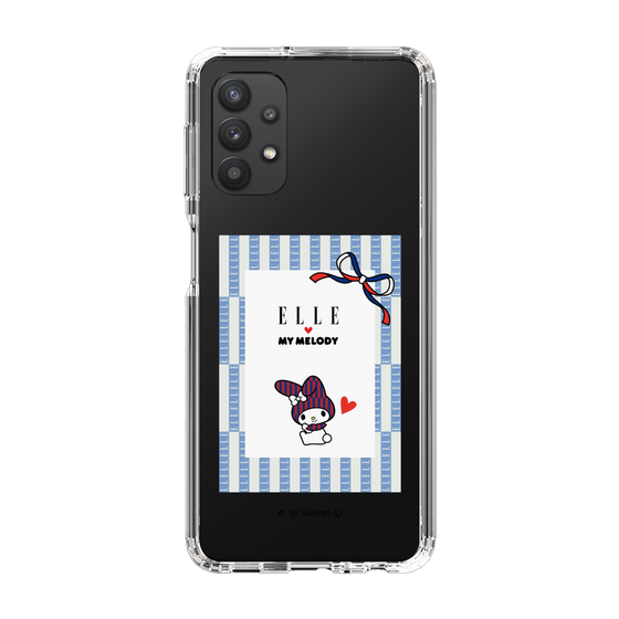 スリムプロテクションケース［ ELLE×マイメロディ＆クロミ - トリコロールカラーグラフィック7 ］