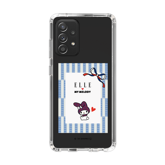 スリムプロテクションケース［ ELLE×マイメロディ＆クロミ - トリコロールカラーグラフィック7 ］