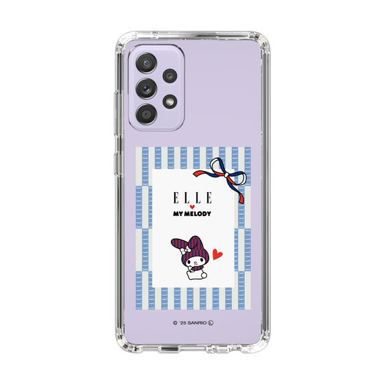 スリムプロテクションケース［ ELLE×マイメロディ＆クロミ - トリコロールカラーグラフィック7 ］