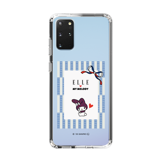 スリムプロテクションケース［ ELLE×マイメロディ＆クロミ - トリコロールカラーグラフィック7 ］