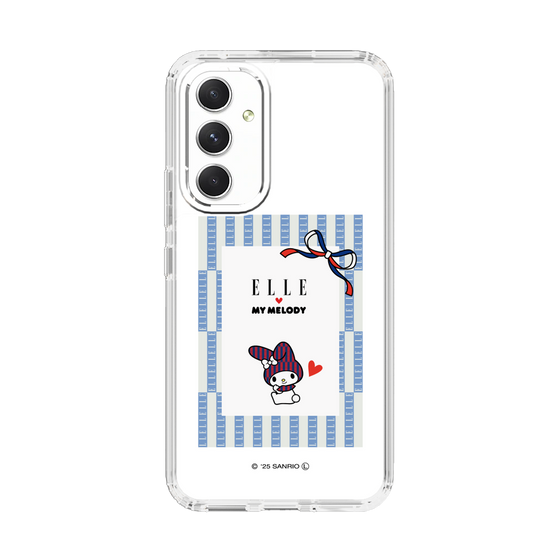 スリムプロテクションケース［ ELLE×マイメロディ＆クロミ - トリコロールカラーグラフィック7 ］