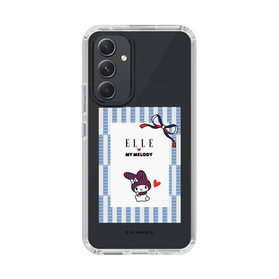 スリムプロテクションケース［ ELLE×マイメロディ＆クロミ - トリコロールカラーグラフィック7 ］