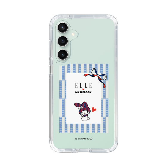 スリムプロテクションケース［ ELLE×マイメロディ＆クロミ - トリコロールカラーグラフィック7 ］