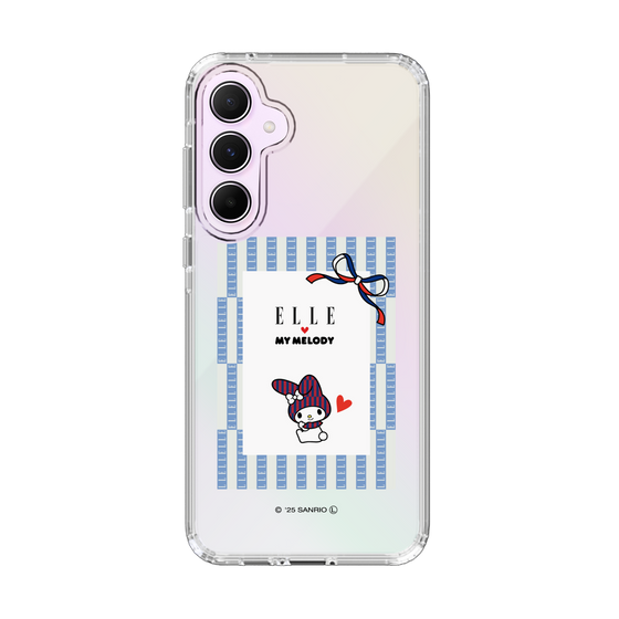 スリムプロテクションケース［ ELLE×マイメロディ＆クロミ - トリコロールカラーグラフィック7 ］