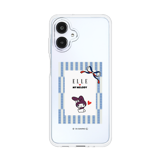 スリムプロテクションケース［ ELLE×マイメロディ＆クロミ - トリコロールカラーグラフィック7 ］