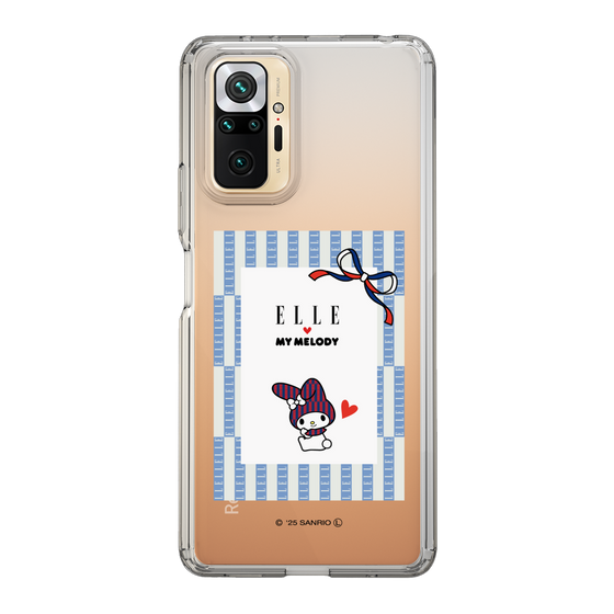 スリムプロテクションケース［ ELLE×マイメロディ＆クロミ - トリコロールカラーグラフィック7 ］