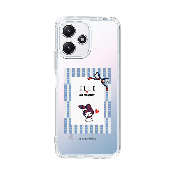 スリムプロテクションケース［ ELLE×マイメロディ＆クロミ - トリコロールカラーグラフィック7 ］