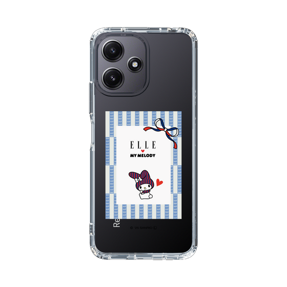 スリムプロテクションケース［ ELLE×マイメロディ＆クロミ - トリコロールカラーグラフィック7 ］