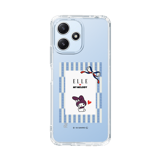 スリムプロテクションケース［ ELLE×マイメロディ＆クロミ - トリコロールカラーグラフィック7 ］