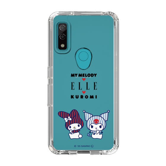 スリムプロテクションケース［ ELLE×マイメロディ＆クロミ - トリコロールカラーグラフィック8 ］