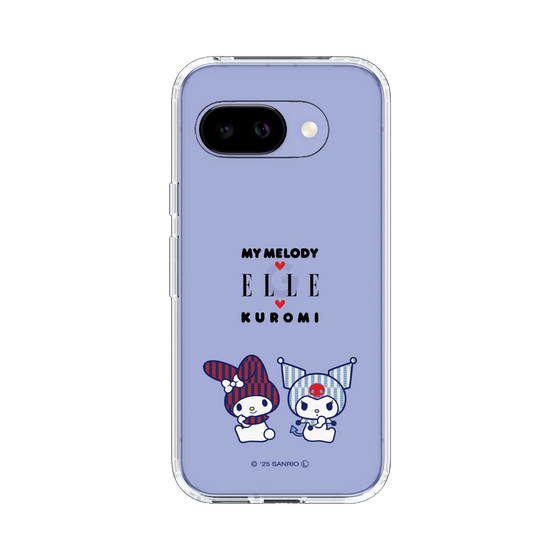スリムプロテクションケース［ ELLE×マイメロディ＆クロミ - トリコロールカラーグラフィック8 ］
