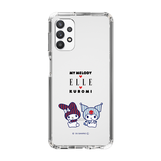 スリムプロテクションケース［ ELLE×マイメロディ＆クロミ - トリコロールカラーグラフィック8 ］