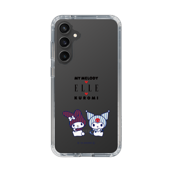スリムプロテクションケース［ ELLE×マイメロディ＆クロミ - トリコロールカラーグラフィック8 ］