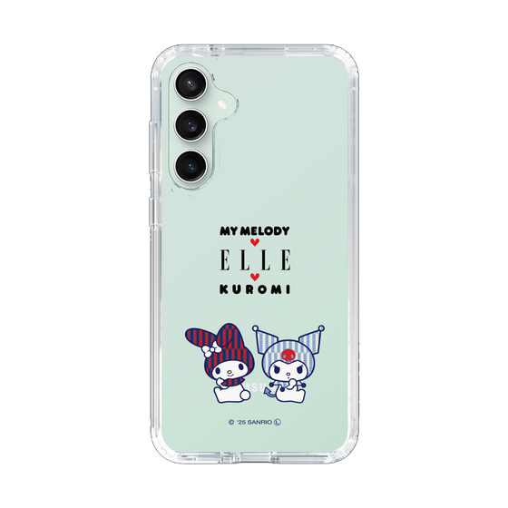 スリムプロテクションケース［ ELLE×マイメロディ＆クロミ - トリコロールカラーグラフィック8 ］