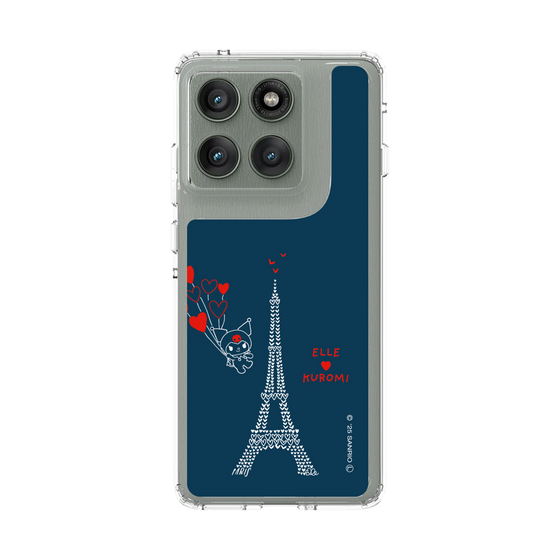 スリムプロテクションケース［ ELLE×マイメロディ＆クロミ - ハートのタワー ］